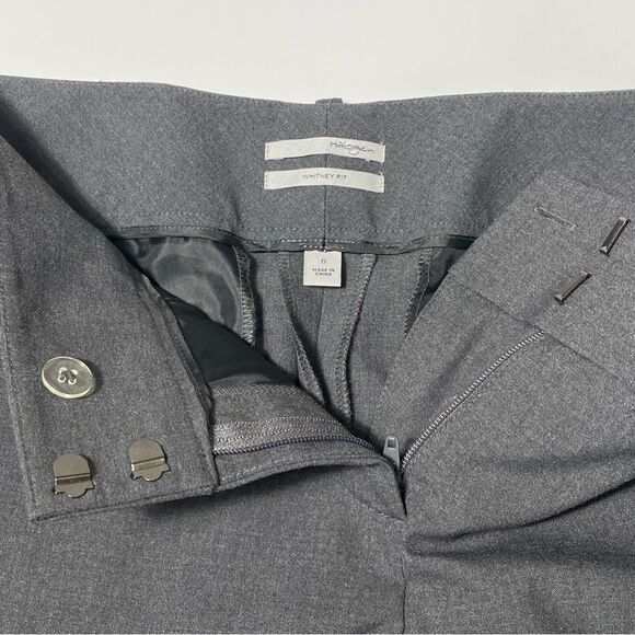 Halogen Whitney Fit Gray Career Wear Dress Pants Women's Size 6 - Picture 8 of 12